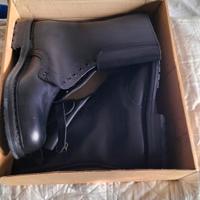 Anfibi Vintage A.M in pelle Nuovi mis. 45