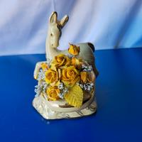 Scultura in Porcellana Vintage con Cavallo