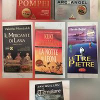 Lotto 6 libri romanzi edizione pocket