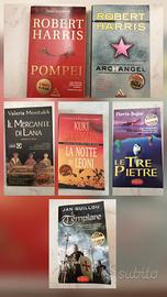 Lotto 6 libri romanzi edizione pocket