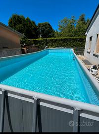 Piscina intex 975*488*132 e robot