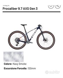 Mtb TREK PROCALIBER 9.7 Gen 7