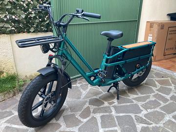 Cargo Bike Fiido T2 e-bike longtail bici elettrica