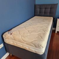 Letto singolo di alta qualità colore blu