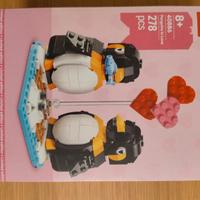 Lego GWP novità San Valentino 40886 Pinguini