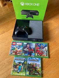 Xbox One + Controller + 4 Giochi + Scatola Origina