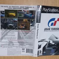 copertina gran turismo 4 ps2 (solo copertina)