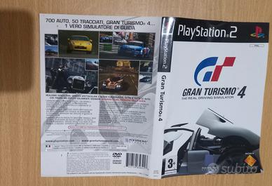 copertina gran turismo 4 ps2 (solo copertina)