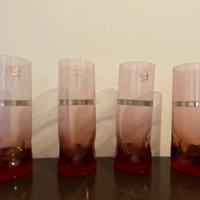 Set bicchieri cristallo Lacs anni 70’