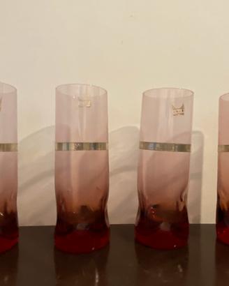 Set bicchieri cristallo Lacs anni 70’