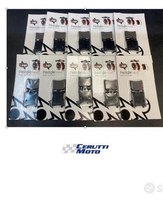 10 coppie pastiglie freno davanti booster f12