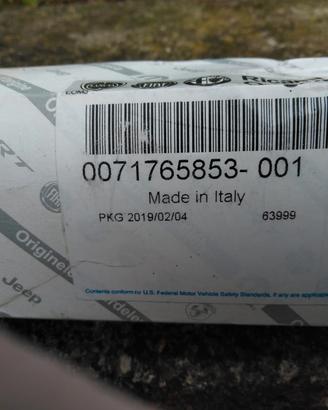 tergicristalli anteriori originali Fiat Panda 