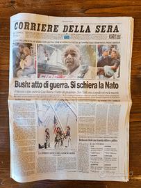 Corriere Della Sera 11 Settembre Bush