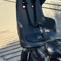 Seggiolino Bici, grigio antracite, Bobike Go maxi