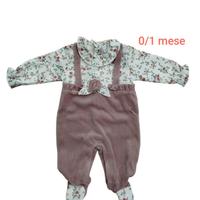 Tutina in Ciniglia chic pastello 