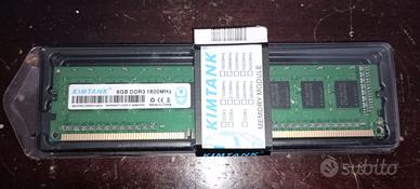 Memoria RAM DDR3, 8Gb, 1600Mhz