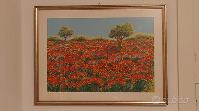 Ezio Ottaviani - Campo di Papaveri 