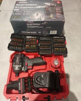 Avvitatore a percussione performance parkside 
