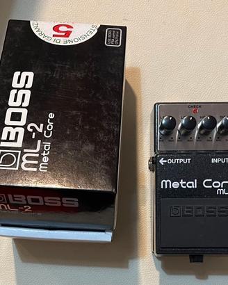 BOSS ML-2 Metal Core Pedal Effetto
