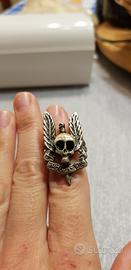 anello teschio 