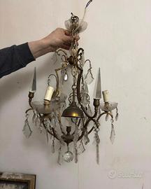 Lampadario d'epoca stile Maria Teresa