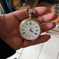 Orologio d'oro Remontoir - Ancre Ligne Droite 1800