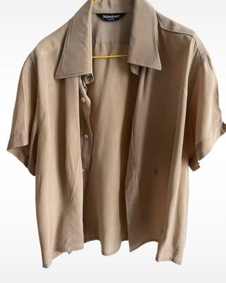 Camicetta vintage Yves Saint Laurent 100% seta