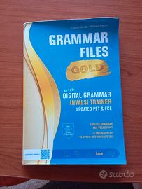 Libro scuola superiore "Grammar Files" gold