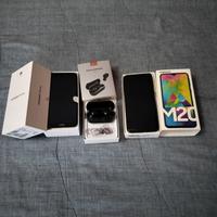 Samsung M20, Huawei P20 e Cuffie