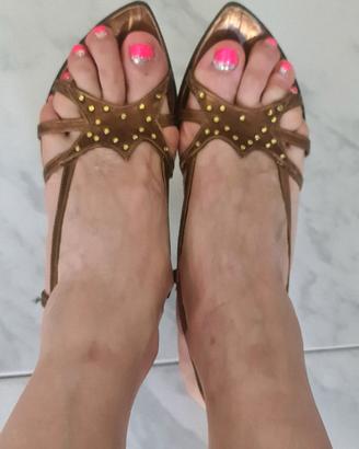 sandali vera pelle Made in Italy 