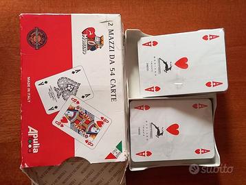 CARTE DA POKER CON PELLICOLA PROTETTIVA