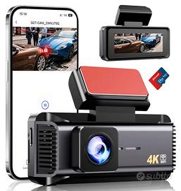 Dash Cam 4K schermo 2.99 pollici