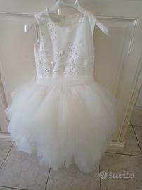 Abito comunione e coprispalle 10anni 