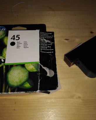 Cartuccia nuova originale hp 45 nero
