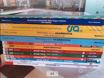 libri italiano L2 (per stranieri)