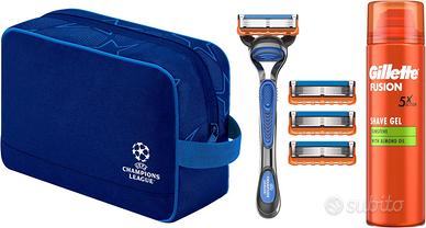 Gillette Fusion 5 Rasoio, 4 Lamette, Schiuma