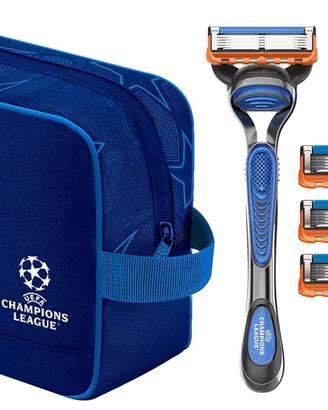 Gillette Fusion 5 Rasoio, 4 Lamette, Schiuma