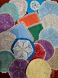 centrini a l'uncinetto vintage 