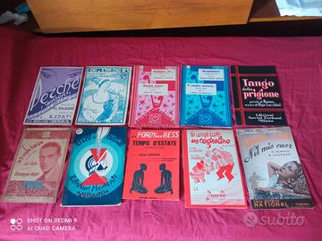 spartiti musicali anni 30'