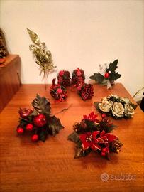 Decorazioni varie natalizie 