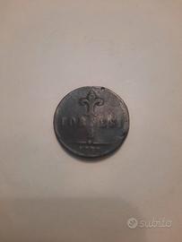 moneta 2 tornesi 1859
