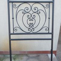 Letto in ferro battuto realizzato a mano