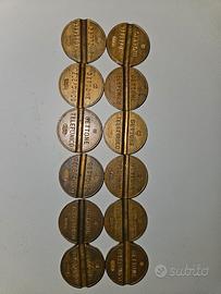 lotto gettoni telefonici 