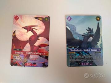 PALWORLD Suzaku e Shadowbeak OSR da COLLEZIONE 