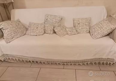 Divano  a cassettone - letto 1 Piazza e Mezza