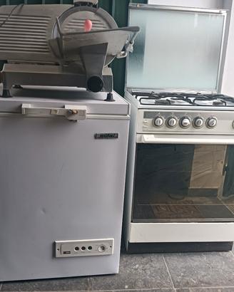 affettatrice  forno congelatore 