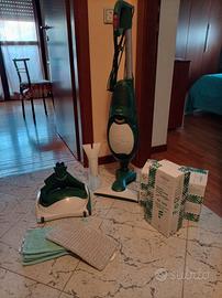 Folletto originale con ricambi e lava pavimento