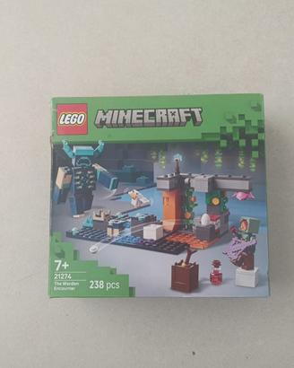 LEGO Minecraft 21274 Mojang L'Incontro del Custode