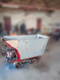 Dumper cingolato con sovrasponde / motocariola