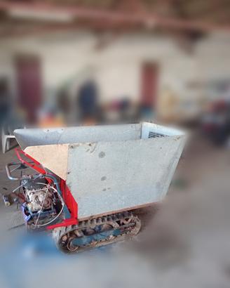 Dumper cingolato con sovrasponde / motocariola
